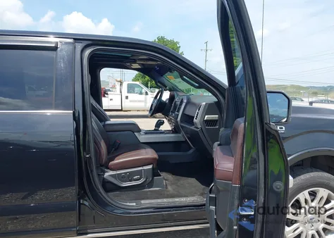 2015 Ford F-150 Platinum из США, поврежденный, VIN 1FTEW1EG9FFA55021